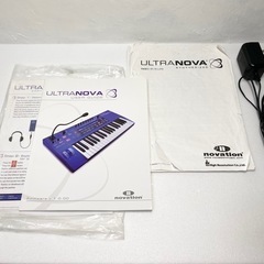 美品　Novation UltraNova 37鍵 シンセサイザー Novation UltraNova シンセサイザー 37鍵