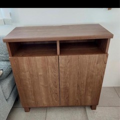 木目　キャビネット　棚　
美品