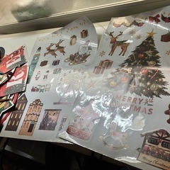 クリスマスグッズ　　シール、他の画像