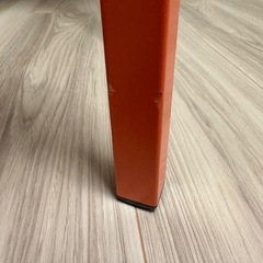 TEODORES 1脚　IKEA テオドレス オレンジ ダイニングチェア　　の画像