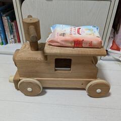 mocco（モッコ）木の手押し車 森の汽車ポッポの画像