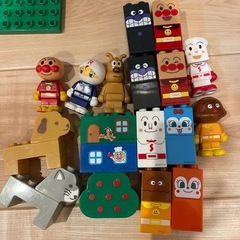 アンパンマン　ブロックラボ３セット　BANDAIの画像