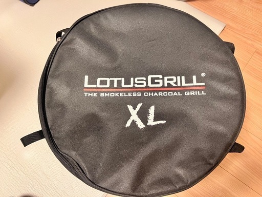 着火剤.トング付き　\nロータスグリルXL グレー