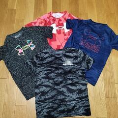 アンダーアーマー Tシャツ　4枚　YXL