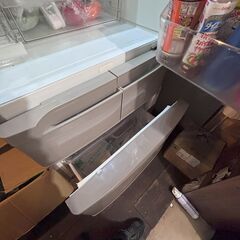２０１６年製　日立５ドア冷蔵庫　400L　R-K42Fノンフロン冷蔵庫　の画像