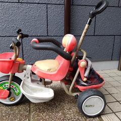 【早い引取希望】三輪車　子ども　ハンドル付きの画像