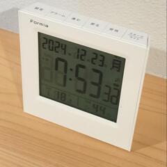電波時計 目覚まし時計の画像