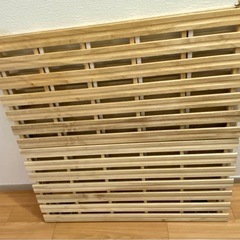 シングルスノコベッドです。