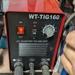 (引き渡し時動作確認可能です)tig溶接機　WT-TIG160　１００V電源で使用可能。即決できる方には値下げ可能の画像