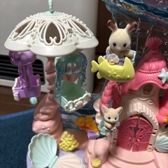 箱あり　シルバニア　ゆめいろマーメイドキャッスルの画像