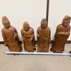 値下げ‼️彫刻 置物 仏像の画像