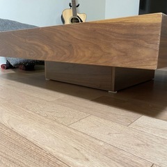 ウォルナット色　ローテーブル　再掲載　　の画像