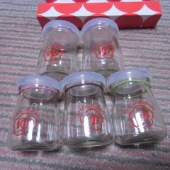 ●無料● かがの湯ぷりん 空瓶 5個 差し上げます。（10個集めるとお好きなプリンがもらえる）＊石川県＊美川より＊期間限定の画像