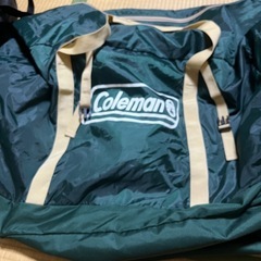 キャンプ　バック　コールマン   キャスター付き　大きい