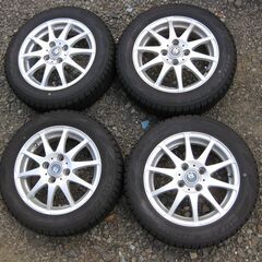 美品 155/65R14 ブリヂストンブリザックREVO GZ ...