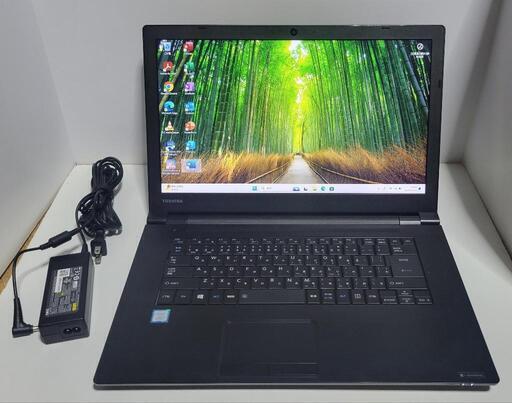 東芝ノートPC 第8世代Core i7搭載でサクサク動作！新品SSD512GB！