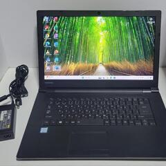 東芝ノートPC 第8世代Core i7搭載でサクサク動作！新品SSD512GB！