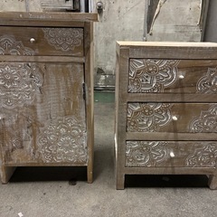 【決定】ビンテージ棚　２つセットの画像