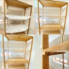 立川 白 ホワイト カゴ 箱 ワイヤーカゴ の画像