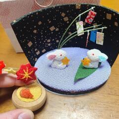 日本製　和飾り　縮緬ちりめん細工　