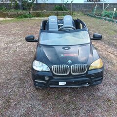 BMW X5 子供用乗り物◆2名乗り◆バッテリー不調のため不動品の画像