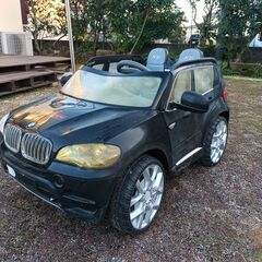 BMW X5 子供用乗り物◆2名乗り◆バッテリー不調のため不動品の画像