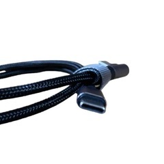 USB Type C ケーブル L字 0.5Mの画像