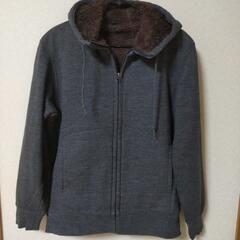 ユニクロジップパーカーメンズMサイズ・レディースLサイズの画像