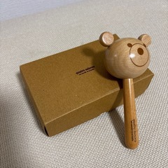 quatre saisons 木製クマラトル（ガラガラ）