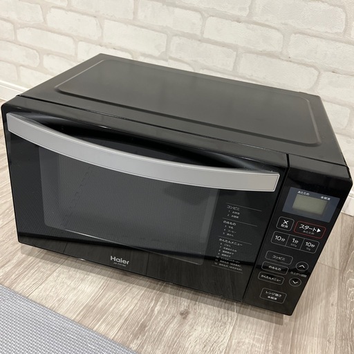 ハイアール　電子レンジ　18L 黒