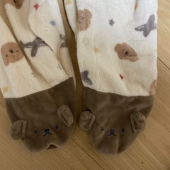 プティマインボリス足付きロンパースの画像