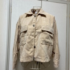 コーデュロイ薄めの上着