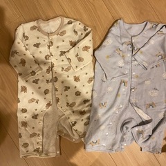 裏起毛ロンパース