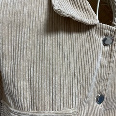 コーデュロイ薄めの上着の画像