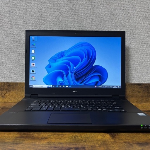 【大画面ノートパソコン】初期設定済みでスグに使える！ NEC/VersaPro Core i5 メモリ8GB SSD128GB