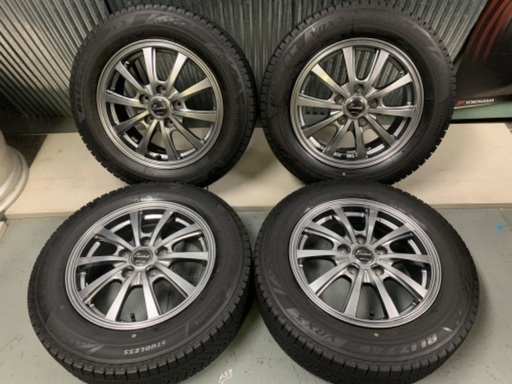 効く！ブリザック　VRX3　185/65R15　フリード　GT　GB５６７８　ブリザック　安心のエアー＆バランス調整済