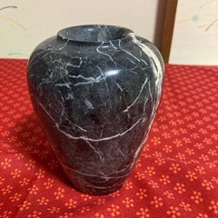花瓶　花入れ　石