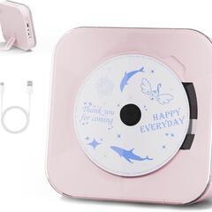 コンパクトCDプレーヤー 2000mAhバッテリー Blueto...