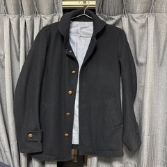 ＴＫ　メンズチェスターコート　黒　Ｌ