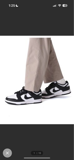 彼女にあげる予定だったスニーカー