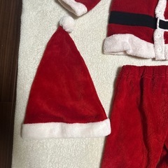 サンタ3点セット　サイズ90 の画像