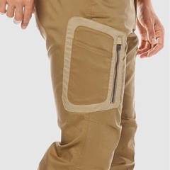 【新品タグ付き】クロダルマ作業着　大きいサイズ　作業服パンツ　メンズ　カーゴパンツ3XL サンドの画像