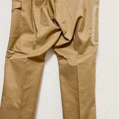 【新品タグ付き】クロダルマ作業着　大きいサイズ　作業服パンツ　メンズ　カーゴパンツ3XL サンドの画像