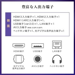 チューナーレステレビ 32型の画像