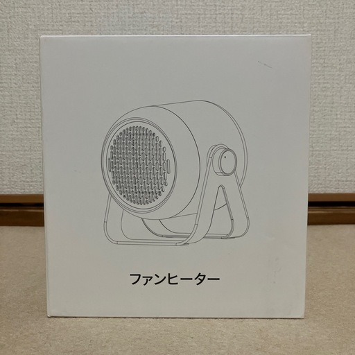 ファンヒーター電圧100V消費電力1000/600W/新品／未使用品/