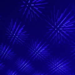 レーザーライトモーションタイプ　ブルー