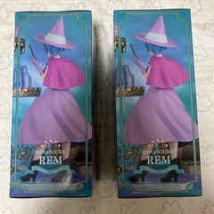 Re:ゼロから始める異世界生活 レム アナザーカラーver. フィギュア　2個の画像