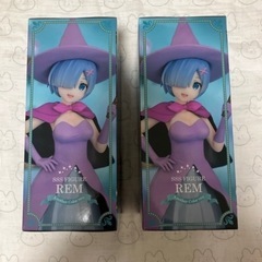Re:ゼロから始める異世界生活 レム アナザーカラーver. フィギュア　2個の画像