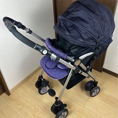 ベビーカー　A pricaソラリアプレミアムA型ベルテッドイリスの画像