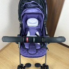 ベビーカー　A pricaソラリアプレミアムA型ベルテッドイリスの画像